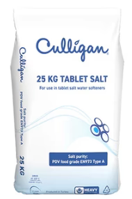 Culligan Tablet Salt 25kg x 49 Bags - MUST HAVE FORKLIFT ONSITE