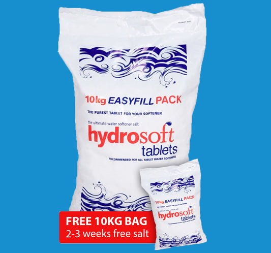 Hydrosoft Tablets 10kg x 12 Bags + Free 10kg Bag