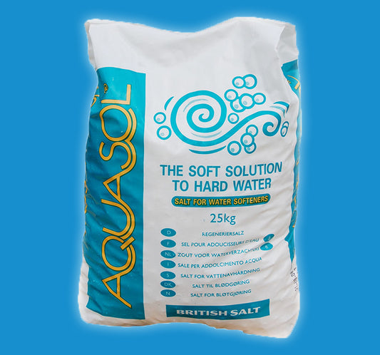 Aquasol Salt Tablets 25kg x 40 bags - Forklift Required